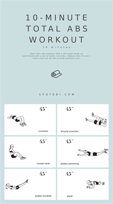 10-Minute Total Abs Workout