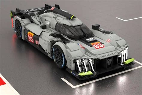 Peugeot X The Hybrid Hypercar In Lego Technic Version