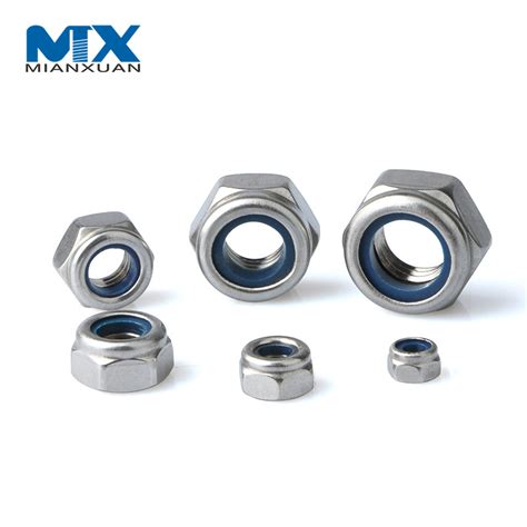 Carbon Steel DIN982 Nylock Nut Hexagon Nut