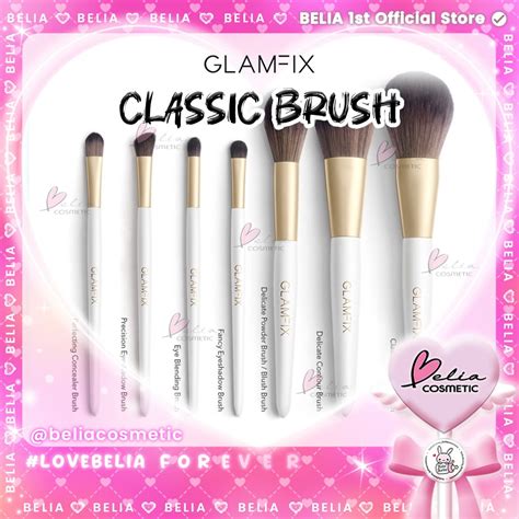 Jual Belia Glam Fix Classic Delicate Glow Fancy Brush Glamfix