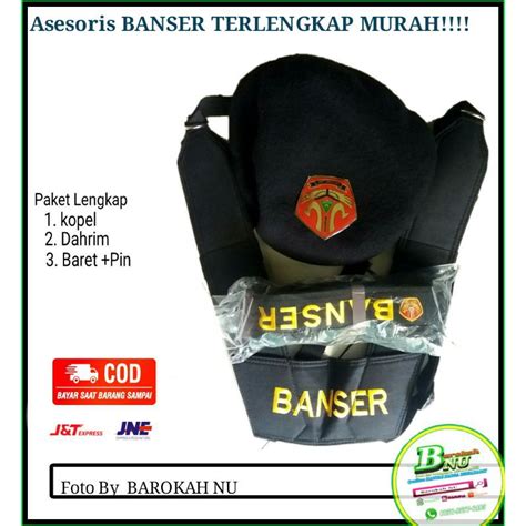 Jual PAKET SERAGAM BANSER PDL BANSER SATU SET SERAGAM PDL BANSER