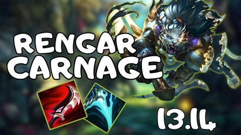 Carnage Avec Rengar En Duoq Cam Ra Cass E Youtube