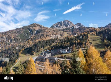 Nassfeld And Gartnerkofel Mountain In Carinthia South Of Austria