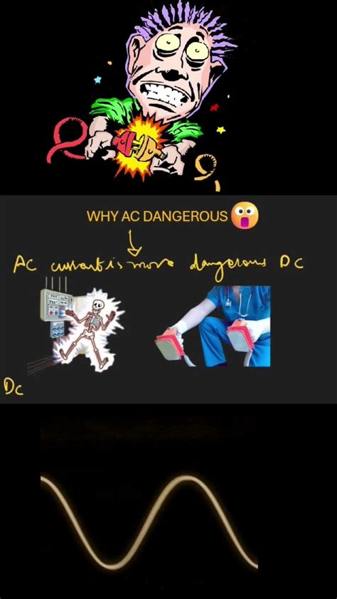 Why Ac Is More Dangerous Than Ac ।ac Vs Dc ।dc Vs Ac।ac And Dccurrent ।electronics Puzzle