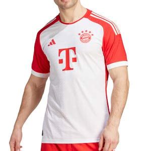 Camiseta Adidas Bayern Authentic Roja Futbolmania Bayern