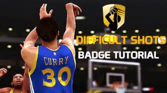 NBA 2K17 BADGE TUTORIAL HOW TO GET DIFFICULT SHOTS FAST AND EASY YouTube