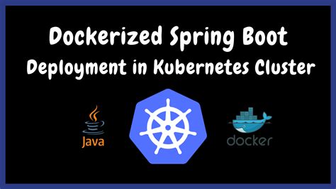 Deploying A Spring Boot App With Docker In A Kubernetes Cluster