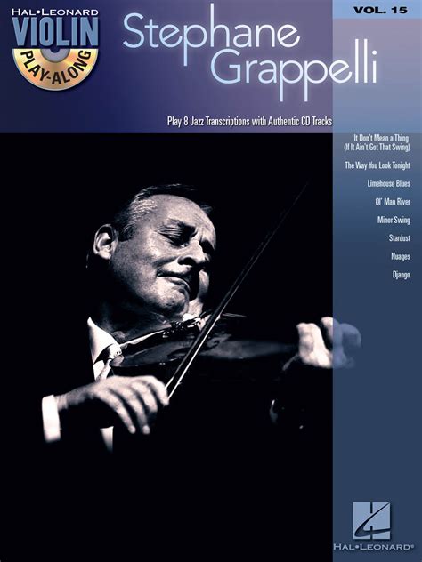 Stephane Grappelli Violin Play Along Volume Libro Con Cd Django