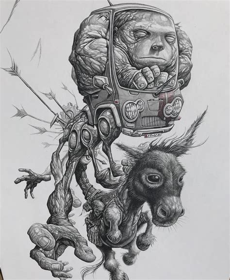 Surreal Pencil Art