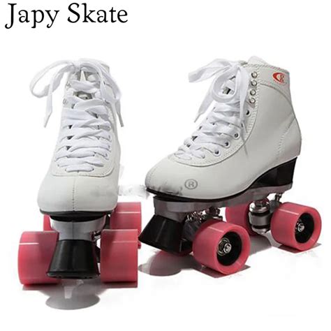 Japy Skate Patines Patines Doble L Nea Blanca Doble De Europa Y Am Rica