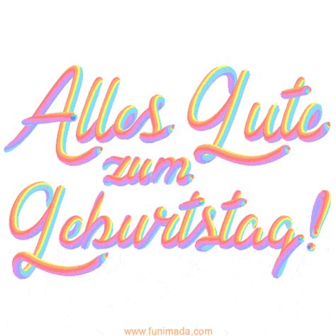 Alles Gute Zum Geburtstag Regenbogen 