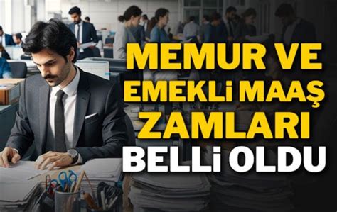 Memur Ve Emekli Maa Zam Oran Belli Oldu