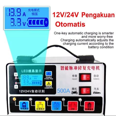 Jual Charger Accu Otomatis Smart Intelligent Auto Repair V V