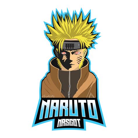 Naruto Mascot Logo Template Masterbundles