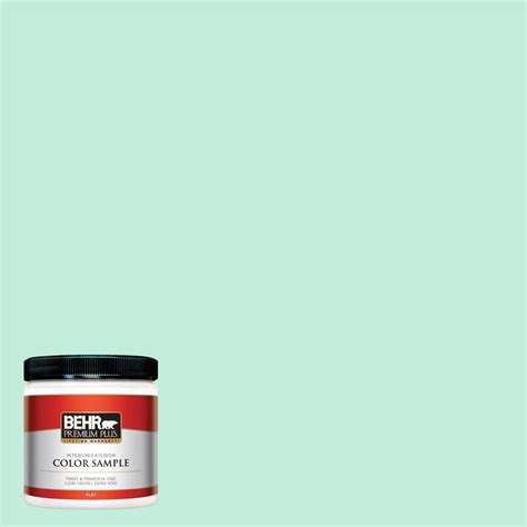 Behr Premium Plus Oz A Seafoam Pearl Interior Exterior Paint