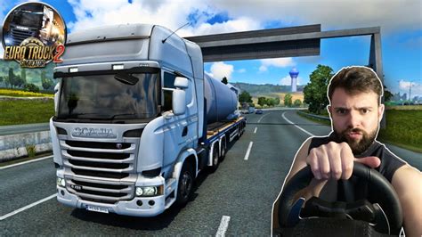 Minha Primeira Viagem De Scania Euro Truck Simulator Youtube