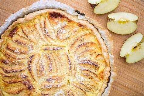 Tarte aux pommes à l alsacienne