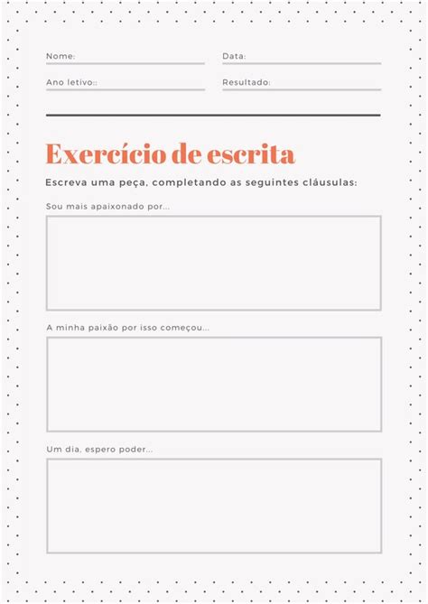 Folhas De Trabalho - Modelos de folhas de trabalho imprimíveis grátis e personalizados para ...