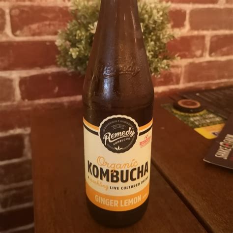 Remedy Kombucha Ginger Lemon Review Abillion