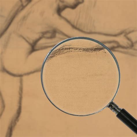 Study Of A Nude Dancer At The Barre Edgar Degas ภาพพมพบนผาใบแคนวาส