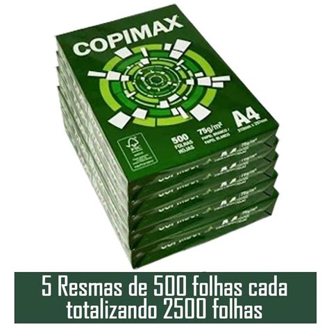 Caixa Sulfite Copimax Casas Bahia