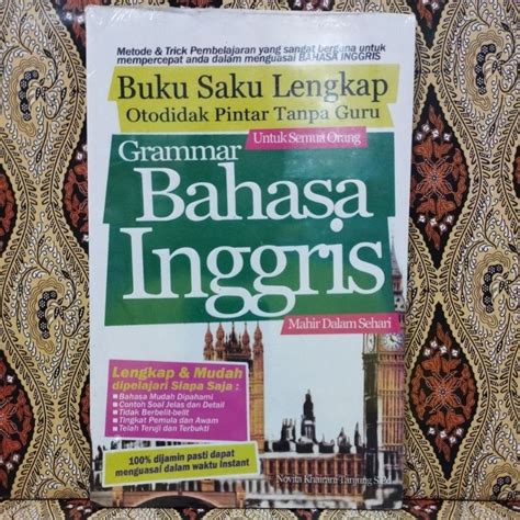 Jual Buku Saku Lengkap Grammar Bahasa Inggris Shopee Indonesia