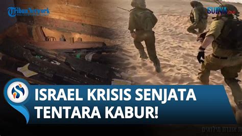 KRISIS SENJATA Tentara Israel Kocar Kacir Melarikan Diri Seusai