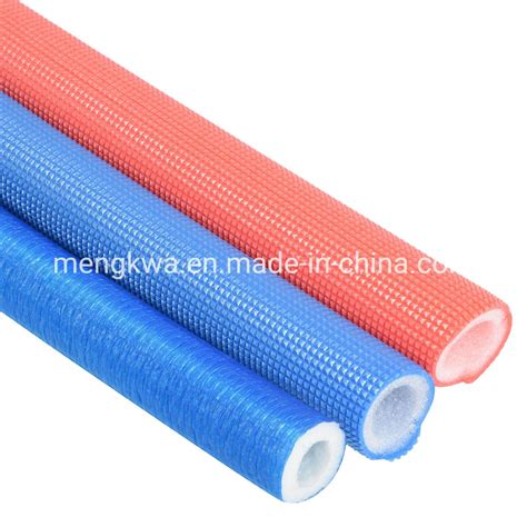 Epe Foam Insulation Tube With Eva Coating Pipe Production Line China