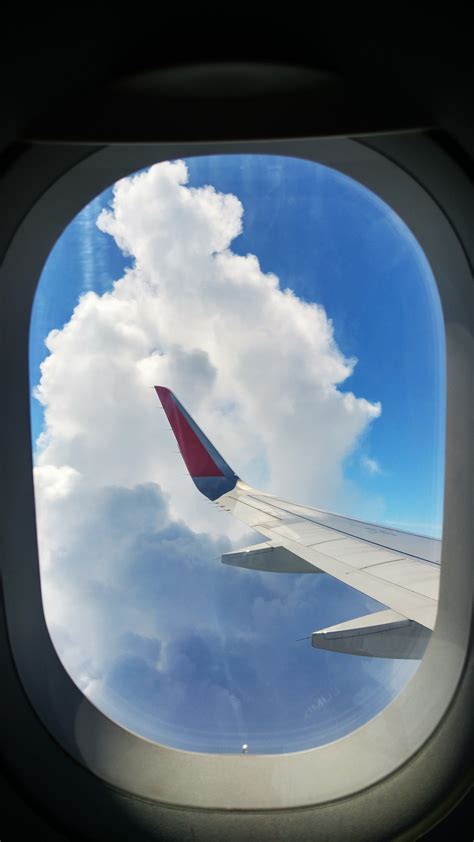 Fotos Gratis Ala Nube Cielo Ventana Atm Sfera Volador Aeronave