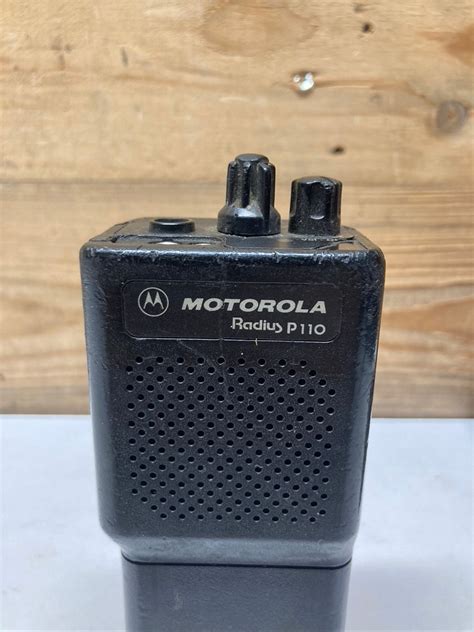 Motorola Radius P110 Two Way Portable Radio Lot Of 2