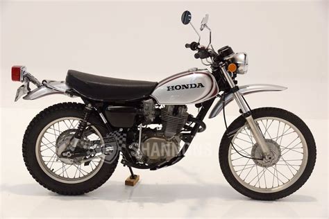 1972 Honda Xl250 Motorsport Motorcycle With Four Valve Technology