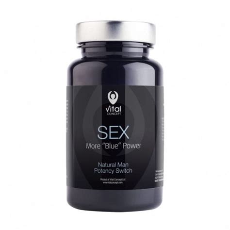 Sex Vital Concept 60 Capsules Booster Testosterone