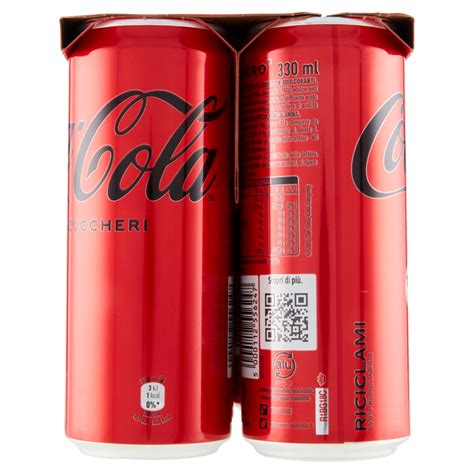 Coca Cola Zero Zuccheri Ml X Lattina Carrefour