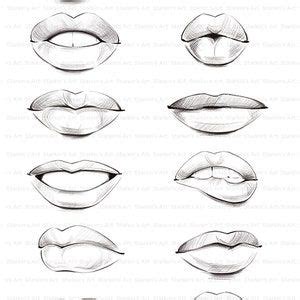 Lips Coloring Book, Coloring Pages, Fashion Illustration, Adult ...