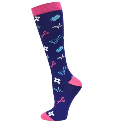 Medical Hearts Fashion Compression Sock Scrubs Couture Llc