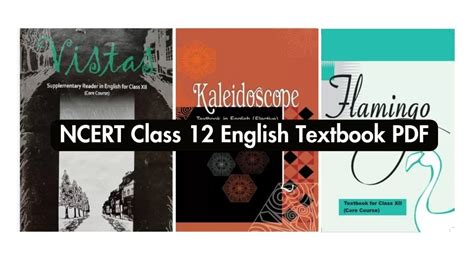 Ncert Books For Class 12 English 2024 2025 All Chapters Pdf Download