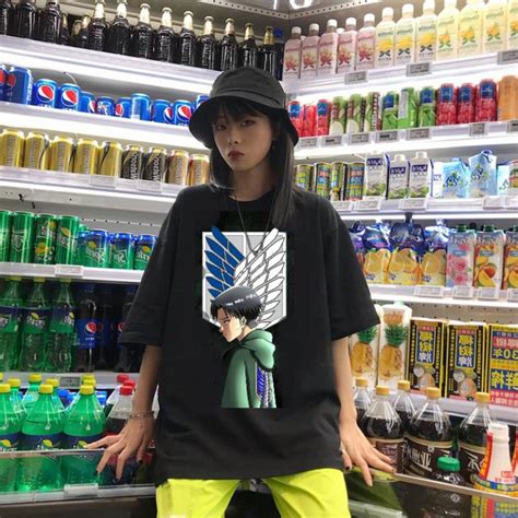 hot saleเสอยดรป ลไวล ผาพภพไททน คอตตอน Shopee Thailand