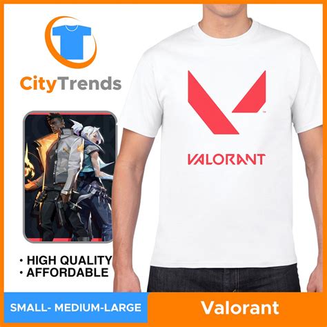 ดูดีนี่ Citytrends Valorant T Shirt Valorant Shirt Valorant Tshirt