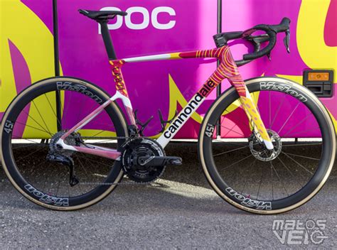 Le Cannondale SuperSix Lab71 de l équipe EF Education Easypost sur