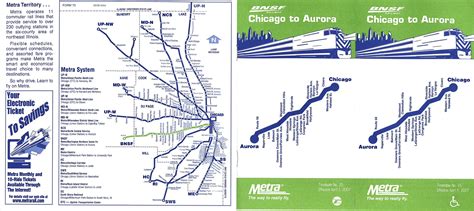 BNSF Chicago Suburban Timetable – April 2007 – FOBNR.ORG