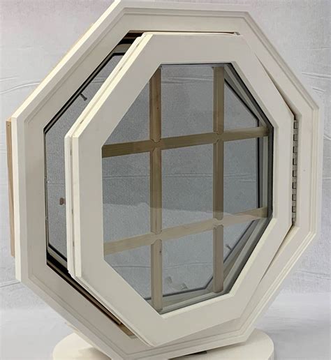 Vinyl Operating Octagon Window Traditional Other By Awsco Houzz