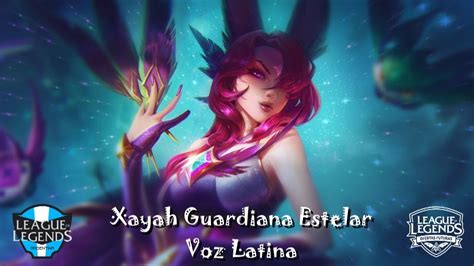 League Of Legends Xayah Guardiana Estelar Voz Latina YouTube