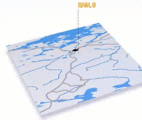 Ivalo (Finland) map - nona.net