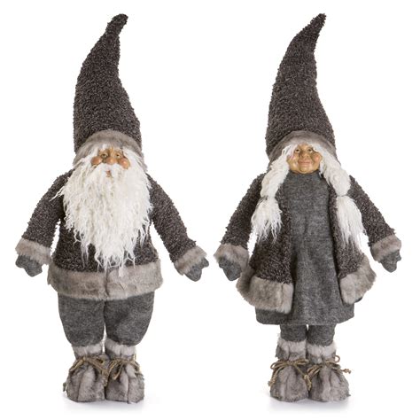 Nisse Kongsberg mann kone 2 ass grå 90 cm Festival no