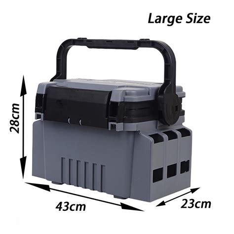 hotlure fishing box fishing tackle box  pole holder cup holder