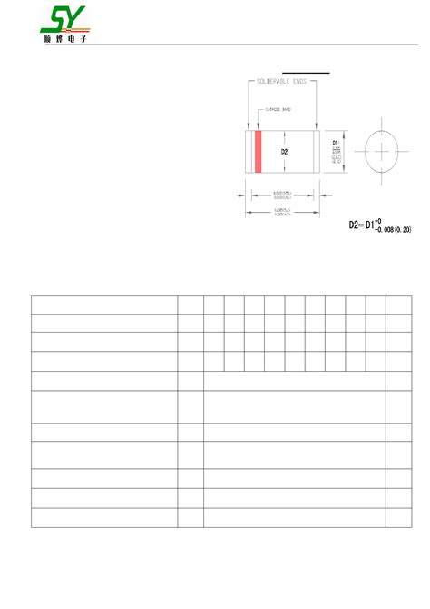 SM5394 Datasheet PDF Pinout SURFACE MOUNT GLASS PASSIVATED SUPER