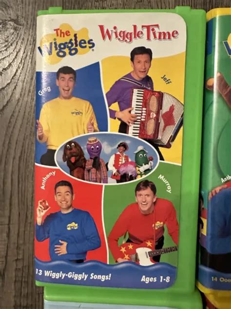 The Wiggles Vhs Lot Of 6 Wake Up Jeff Magical Adventure Yummy Yummy And More 3916 Picclick Ca