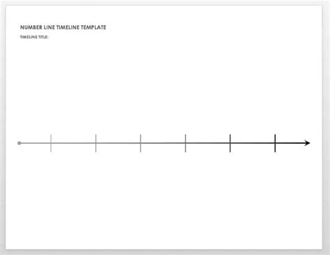 Free Blank Timeline Templates Smartsheet