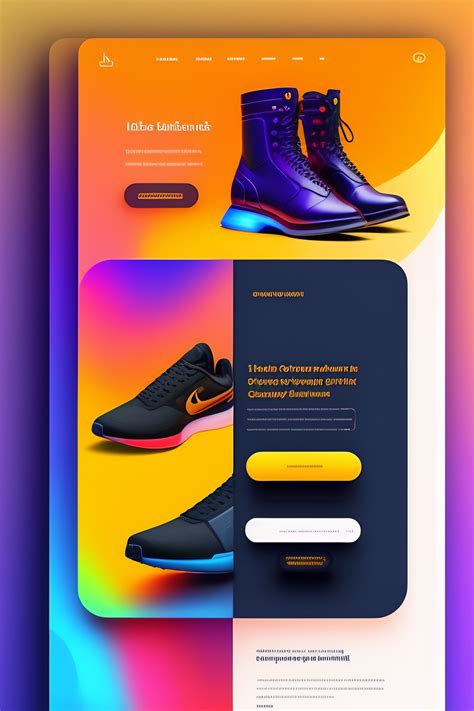 Lexica Shoes Ecommerce Website Landing Page Designs Attractive