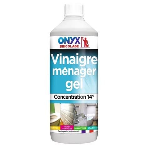 Vinaigre ménager gel 14 Onyx 1 litre Leroy Merlin